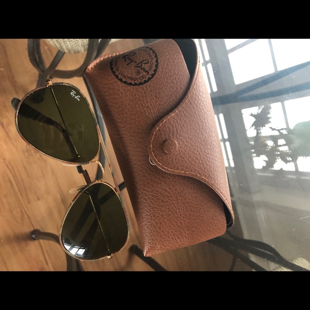 Lightly used camo ray bans